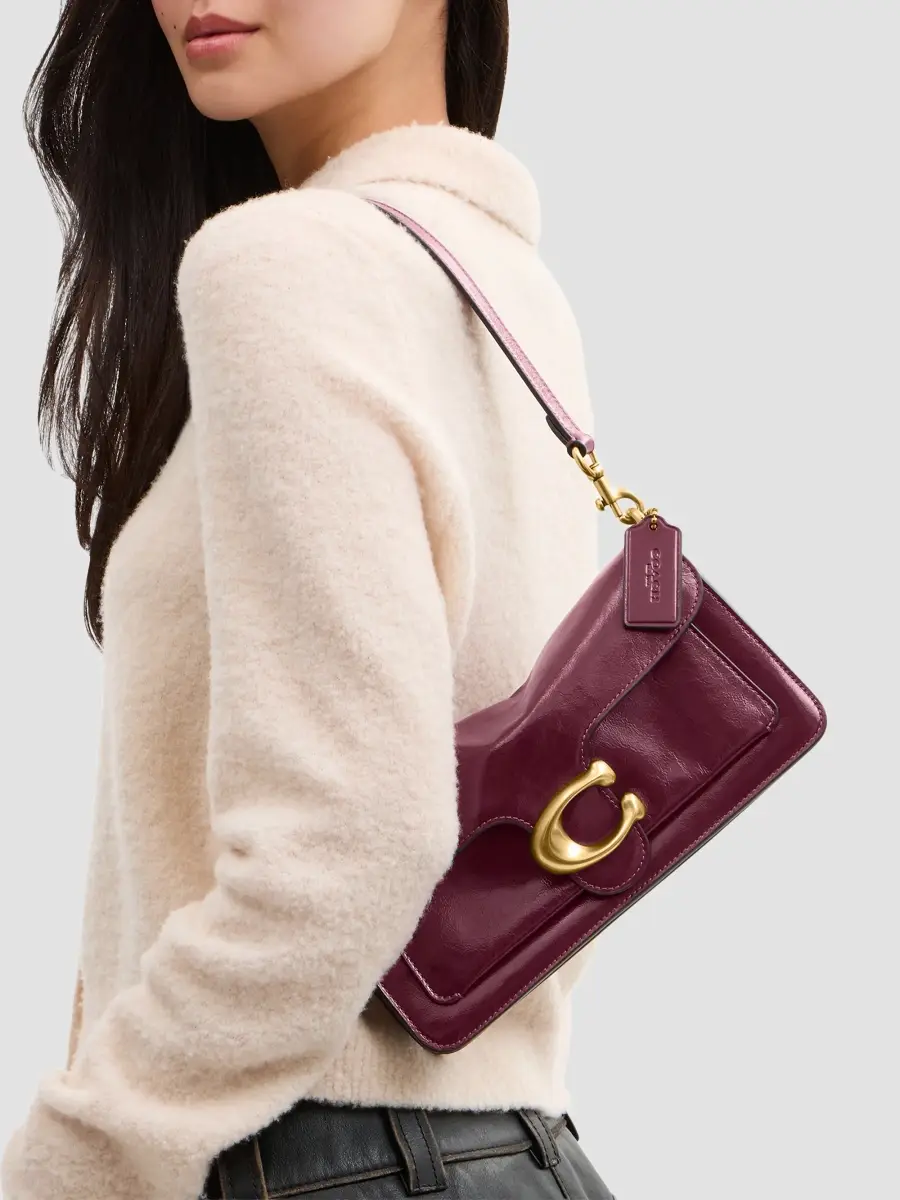 Coach Women's Tabby 26 Glazed Leather Shoulder Bag | Thumbnail 2 Coach Women's Tabby 26 Glazed Leather Shoulder Bag | Thumbnail 2