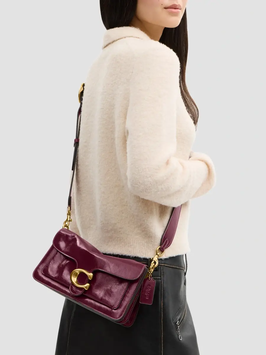 Coach Women's Tabby 26 Glazed Leather Shoulder Bag | Thumbnail 3 Coach Women's Tabby 26 Glazed Leather Shoulder Bag | Thumbnail 3