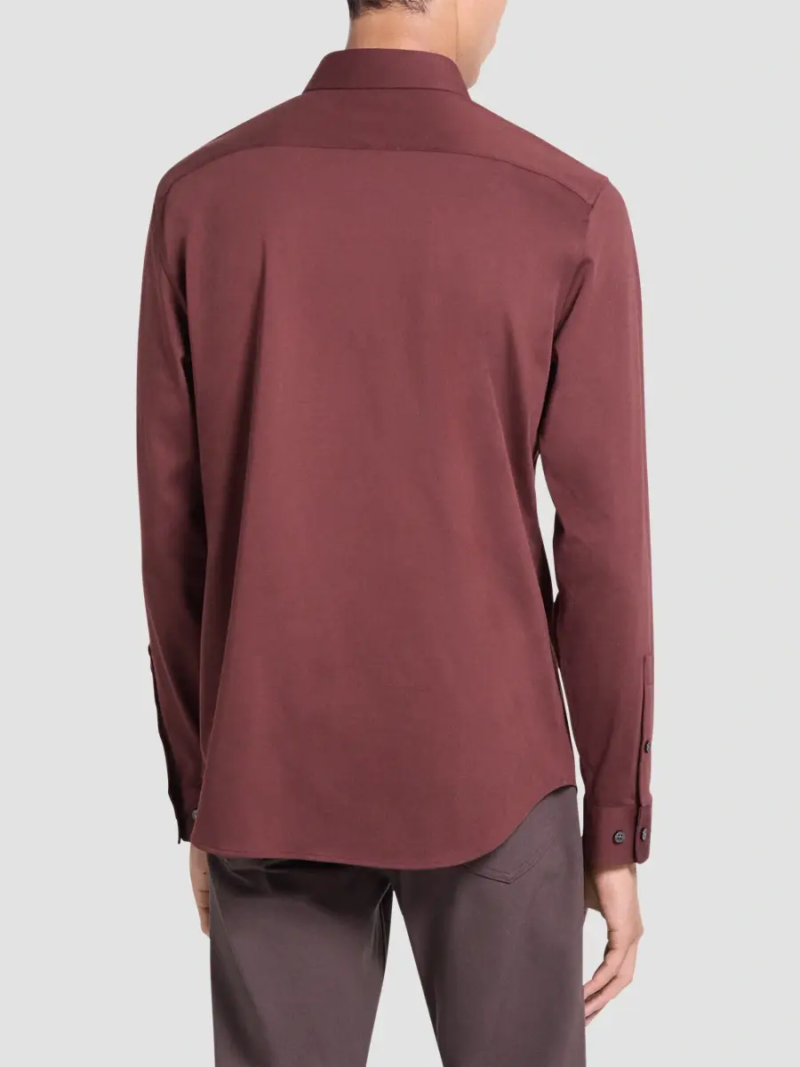 Theory Men's Sylvain Structure Knit Shirt | Thumbnail 3
