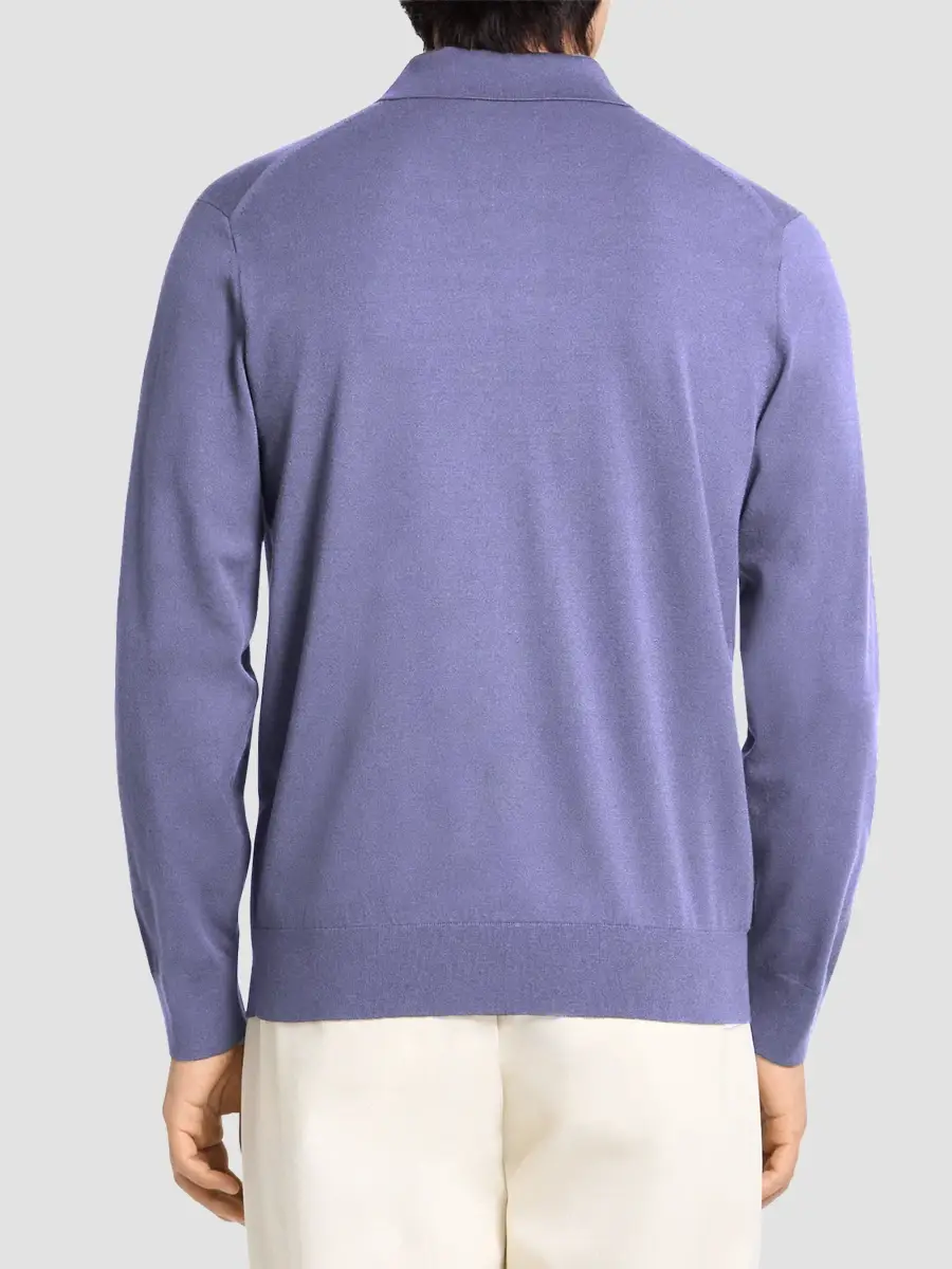 Theory Men's Goris Lightweight Knit Polo Sweater | Thumbnail 3 Theory Men's Goris Lightweight Knit Polo Sweater | Thumbnail 3