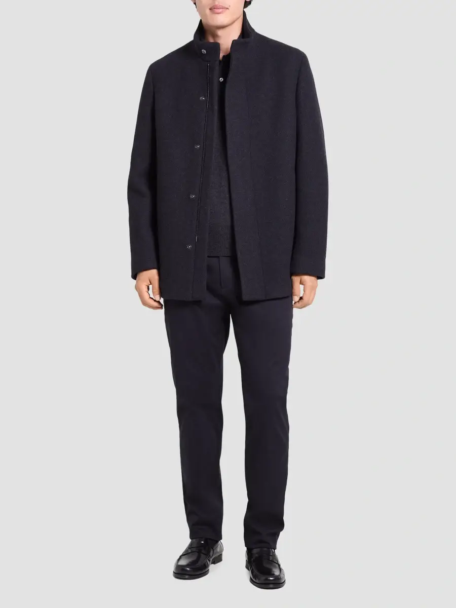 Theory Men's Clarence Melton Virgin Wool-Blend Coat | Thumbnail 2
