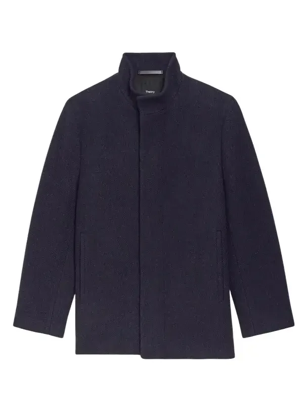 Men's Clarence Melton Virgin Wool-Blend Coat