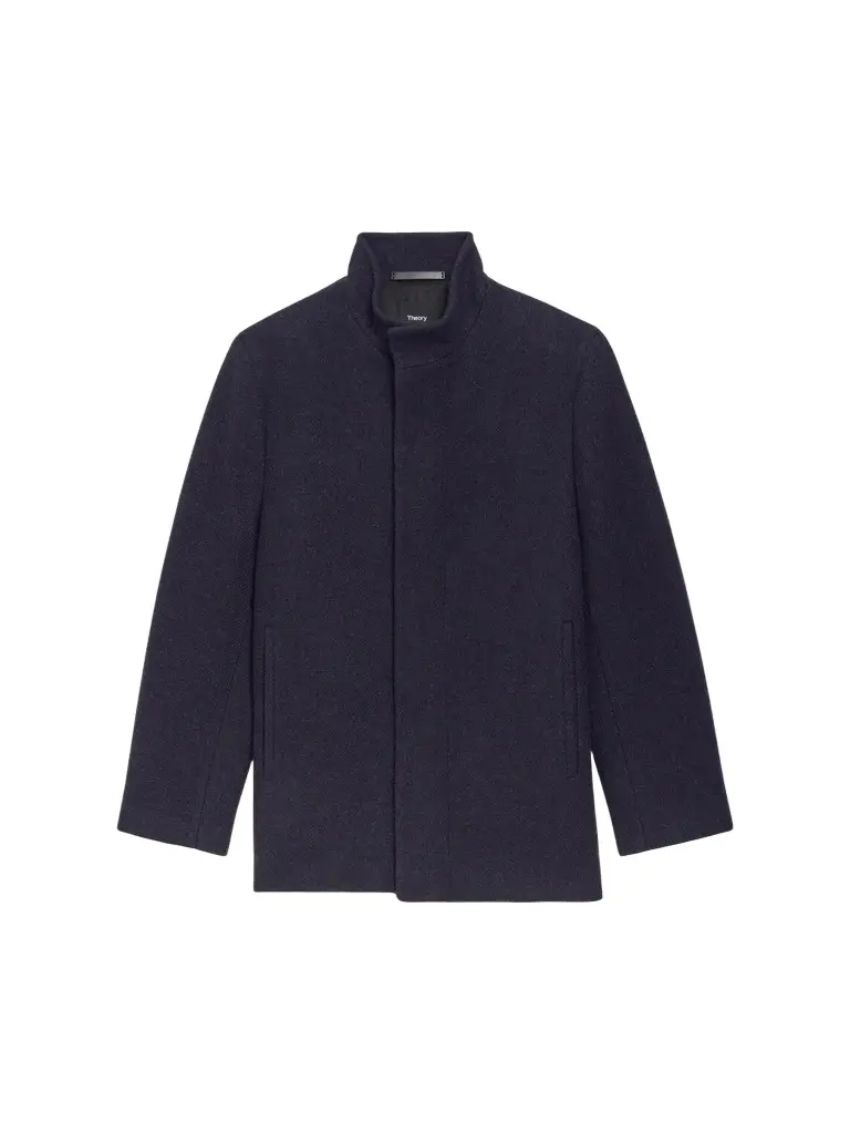 Theory Men's Clarence Melton Virgin Wool-Blend Coat