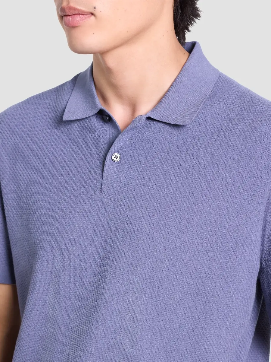 Theory Men's Soris Stretch Knit Polo Shirt | Thumbnail 5 Theory Men's Soris Stretch Knit Polo Shirt | Thumbnail 5