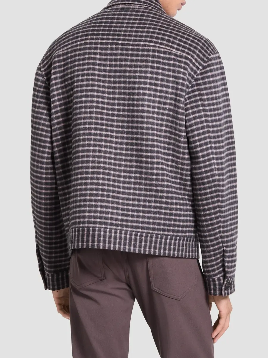 Theory Men's Check Double-Face Jacket | Thumbnail 3 Theory Men's Check Double-Face Jacket | Thumbnail 3