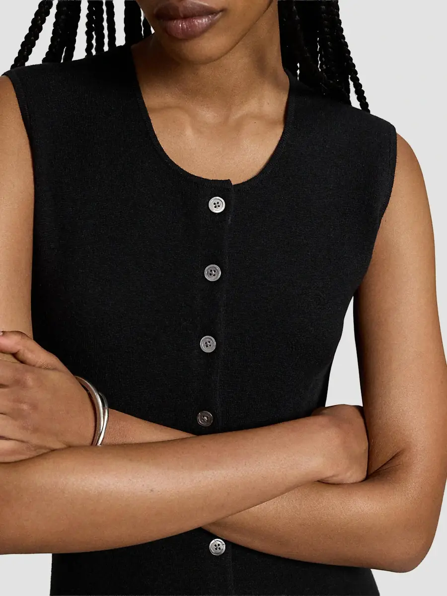 Polo Ralph Lauren Women's Wool-Blend Buttoned Midi Dress | Thumbnail 6 Polo Ralph Lauren Women's Wool-Blend Buttoned Midi Dress | Thumbnail 6