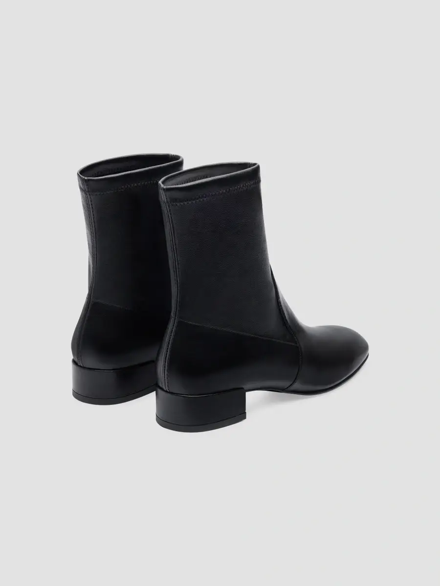 Stuart Weitzman Women's 25MM Leather Ankle Boots | Thumbnail 3 Stuart Weitzman Women's 25MM Leather Ankle Boots | Thumbnail 3
