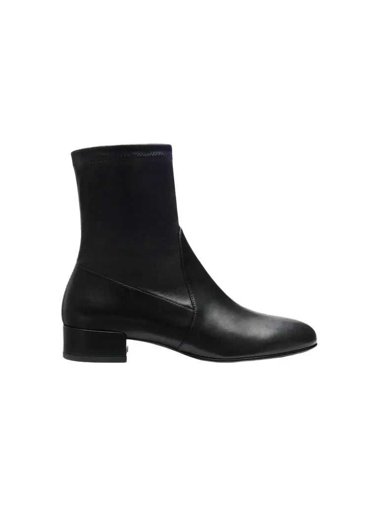 Stuart Weitzman Women's 25MM Leather Ankle Boots