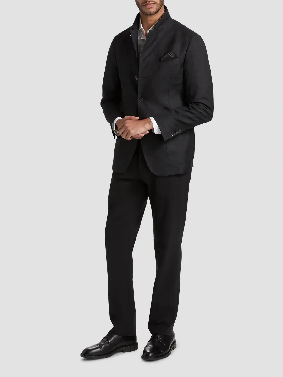 Saks Fifth Avenue Men's COLLECTION Wool-Blend Woven Sport Coat | Thumbnail 2