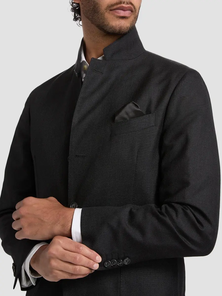 Saks Fifth Avenue Men's COLLECTION Wool-Blend Woven Sport Coat | Thumbnail 6