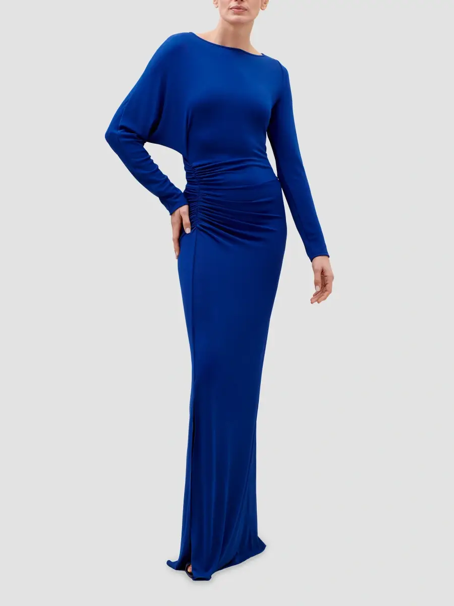 Silvia Tcherassi Women's Laken Gathered Jersey Gown | Thumbnail 2 Silvia Tcherassi Women's Laken Gathered Jersey Gown | Thumbnail 2