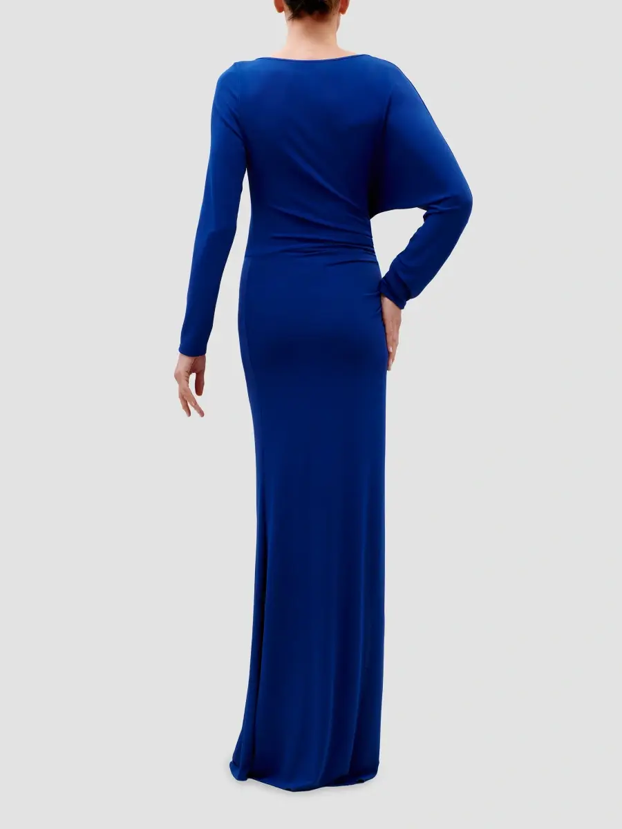 Silvia Tcherassi Women's Laken Gathered Jersey Gown | Thumbnail 3 Silvia Tcherassi Women's Laken Gathered Jersey Gown | Thumbnail 3