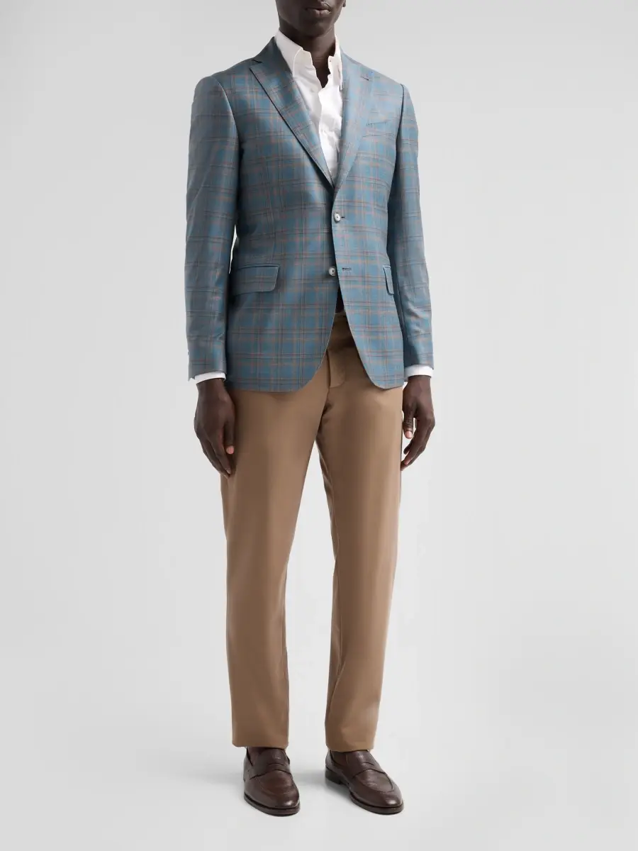 Saks Fifth Avenue Men's COLLECTION Plaid Wool Sport Coat | Thumbnail 2