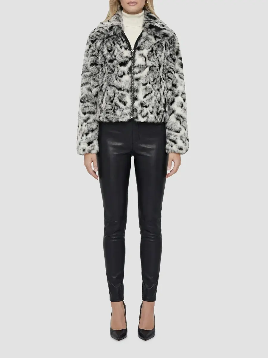 Lyla Grant Women's Faux Fur Fox Coat | Thumbnail 2 Lyla Grant Women's Faux Fur Fox Coat | Thumbnail 2