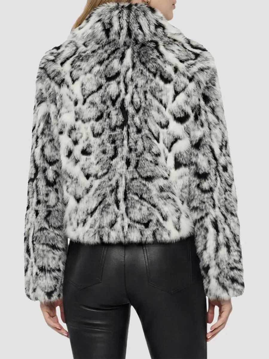 Lyla Grant Women's Faux Fur Fox Coat | Thumbnail 5 Lyla Grant Women's Faux Fur Fox Coat | Thumbnail 5