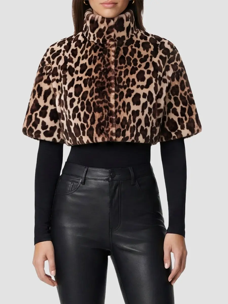 Lyla Grant Women's Sheared Bolero Coat | Thumbnail 3