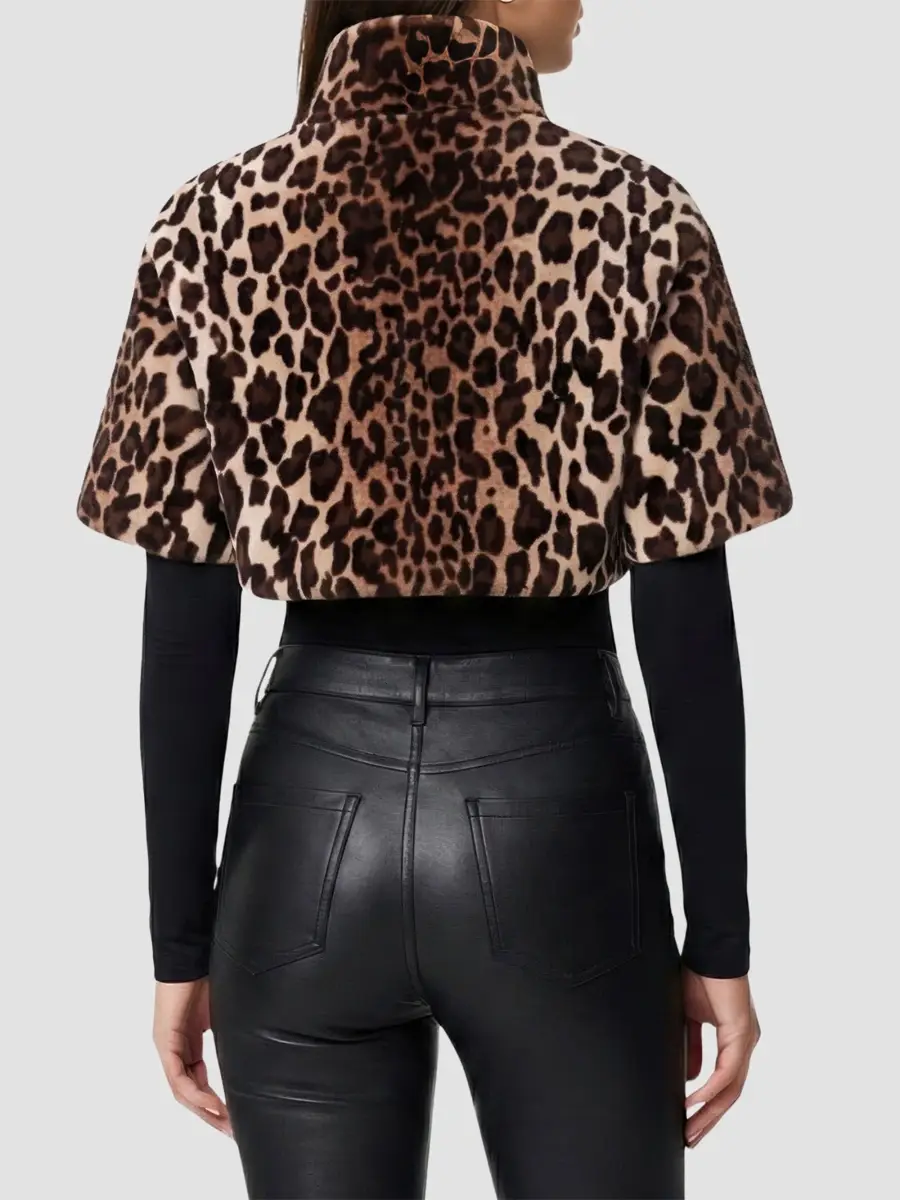 Lyla Grant Women's Sheared Bolero Coat | Thumbnail 5