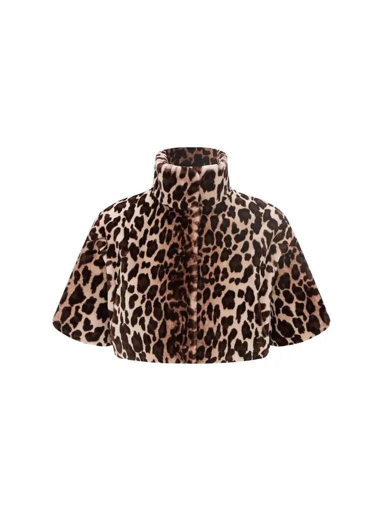 Lyla Grant Women's Sheared Bolero Coat