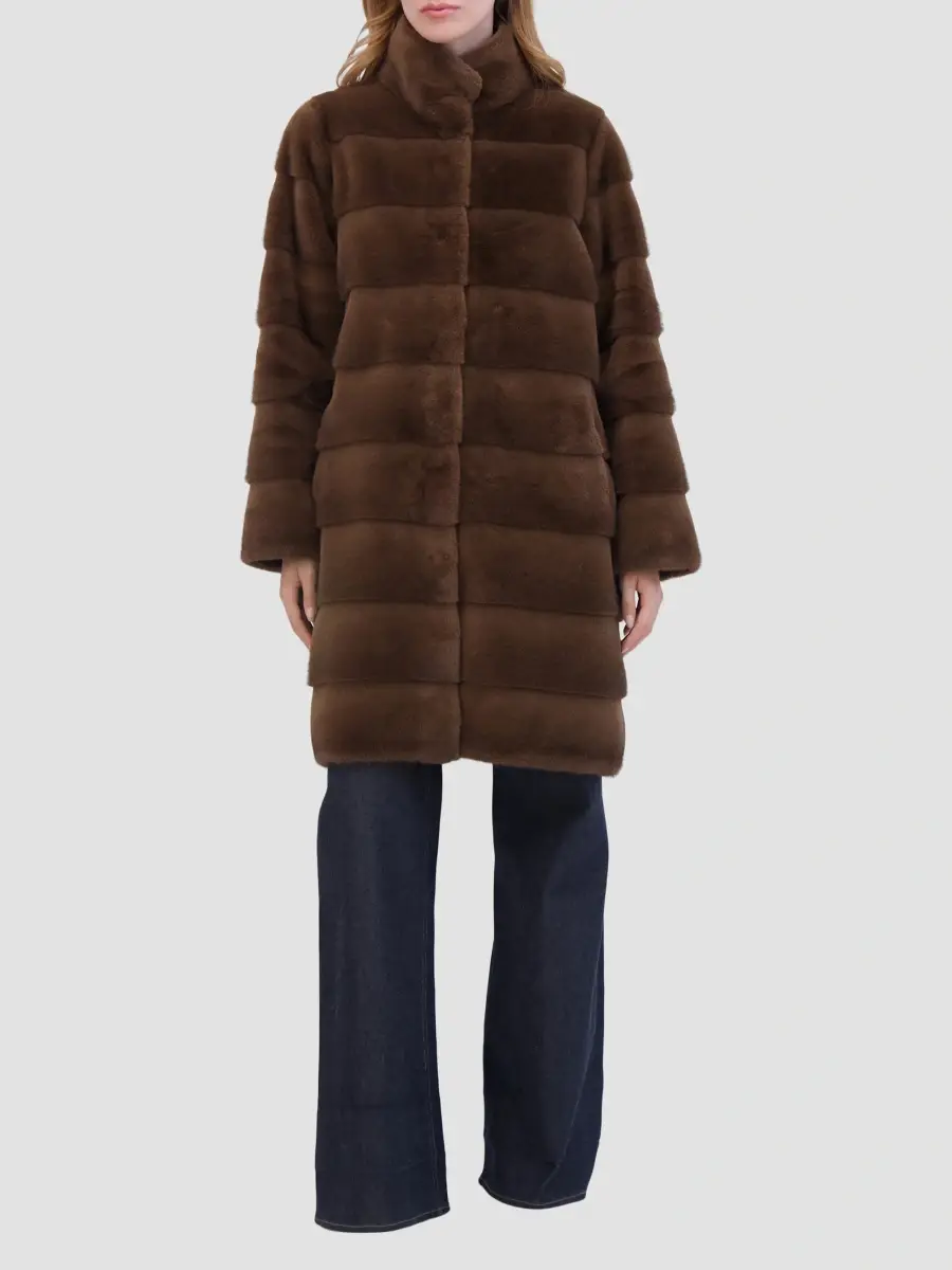 Lyla Grant Women's Faux Fur Mink Reversible Short Coat | Thumbnail 6 Lyla Grant Women's Faux Fur Mink Reversible Short Coat | Thumbnail 6