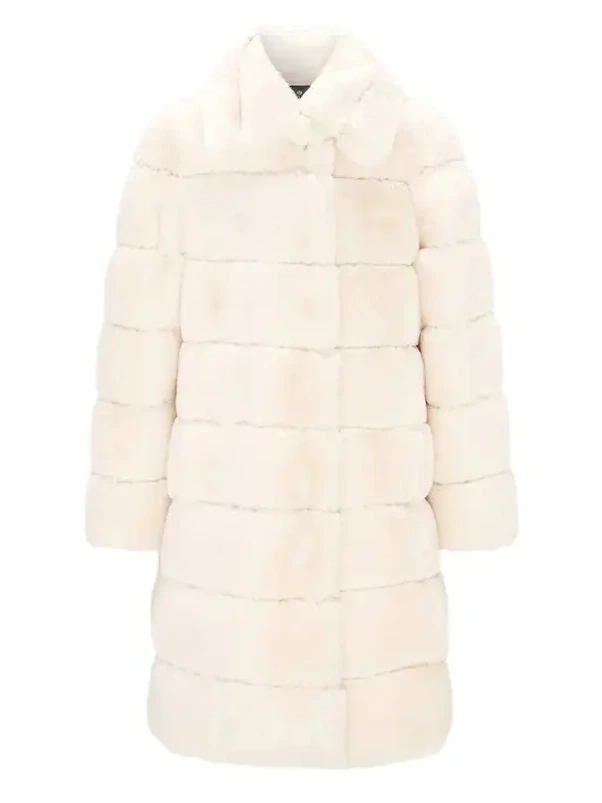 Women's Faux Fur Rex Rabbit Short Coat