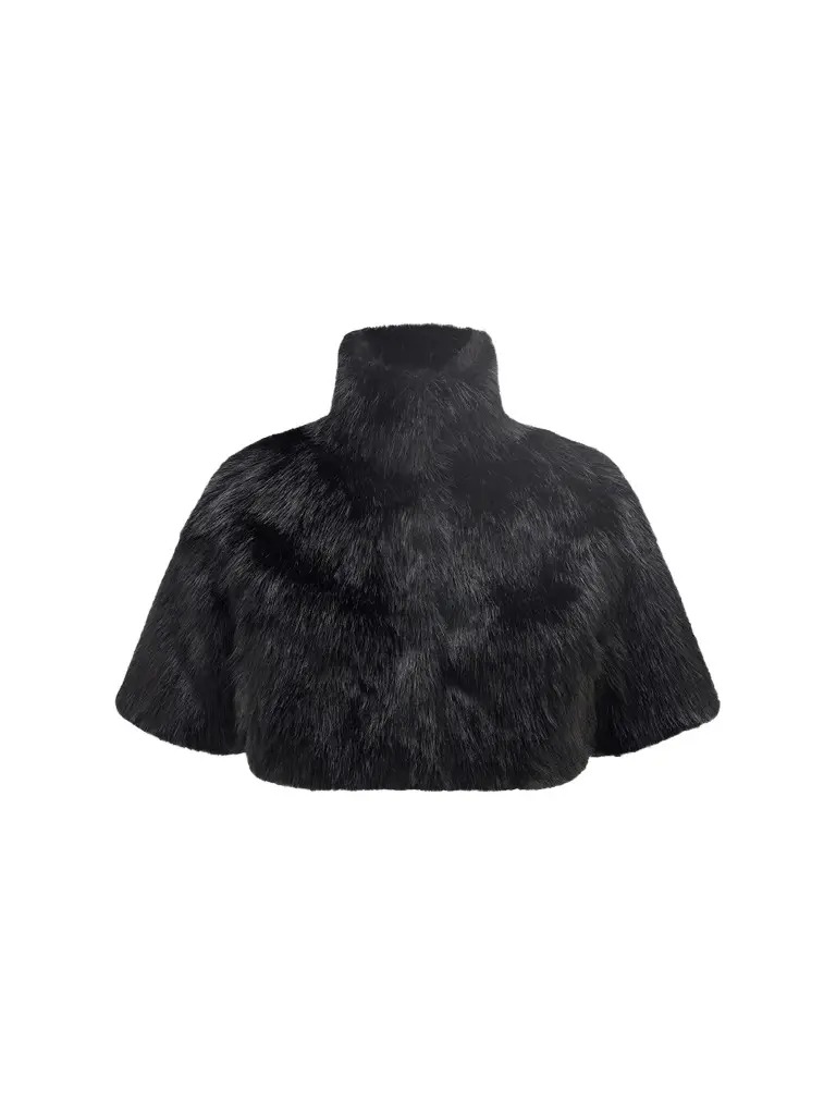 Women's Faux Fur Fox Bolero Coat Women's Faux Fur Fox Bolero Coat