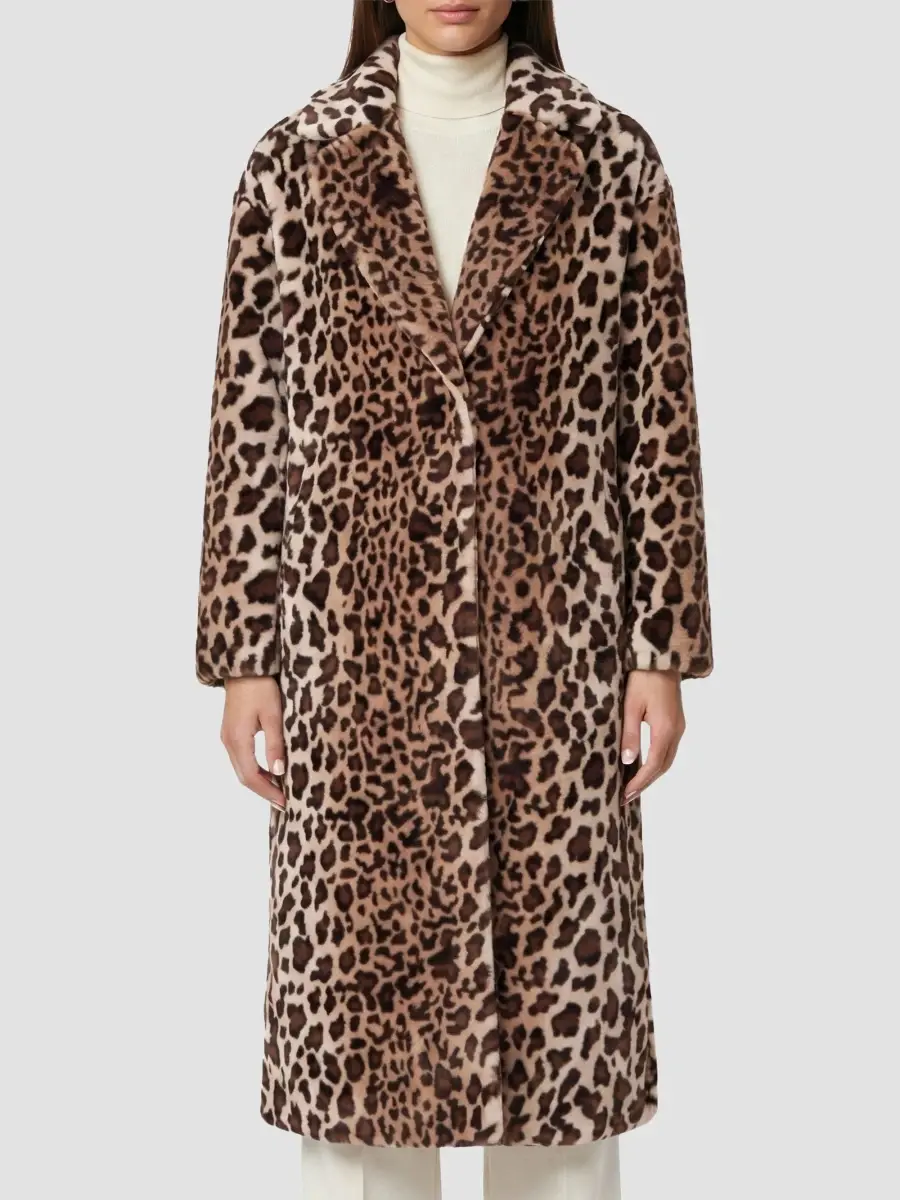 Lyla Grant Women's Faux Fur Sheared Mink Coat | Thumbnail 3 Lyla Grant Women's Faux Fur Sheared Mink Coat | Thumbnail 3
