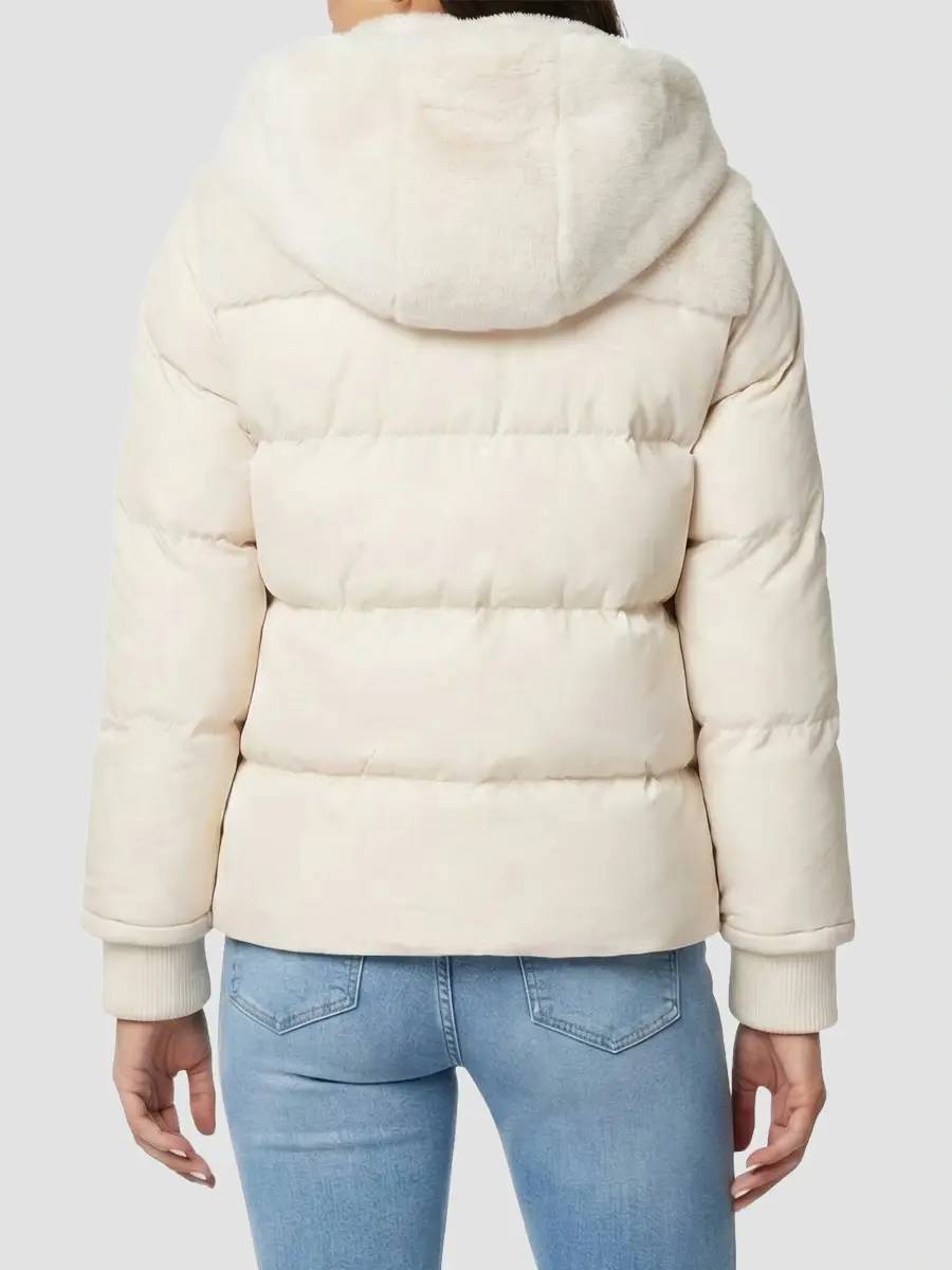 Lyla Grant Women's Faux Fur Mink Quilted Coat | Thumbnail 5 Lyla Grant Women's Faux Fur Mink Quilted Coat | Thumbnail 5