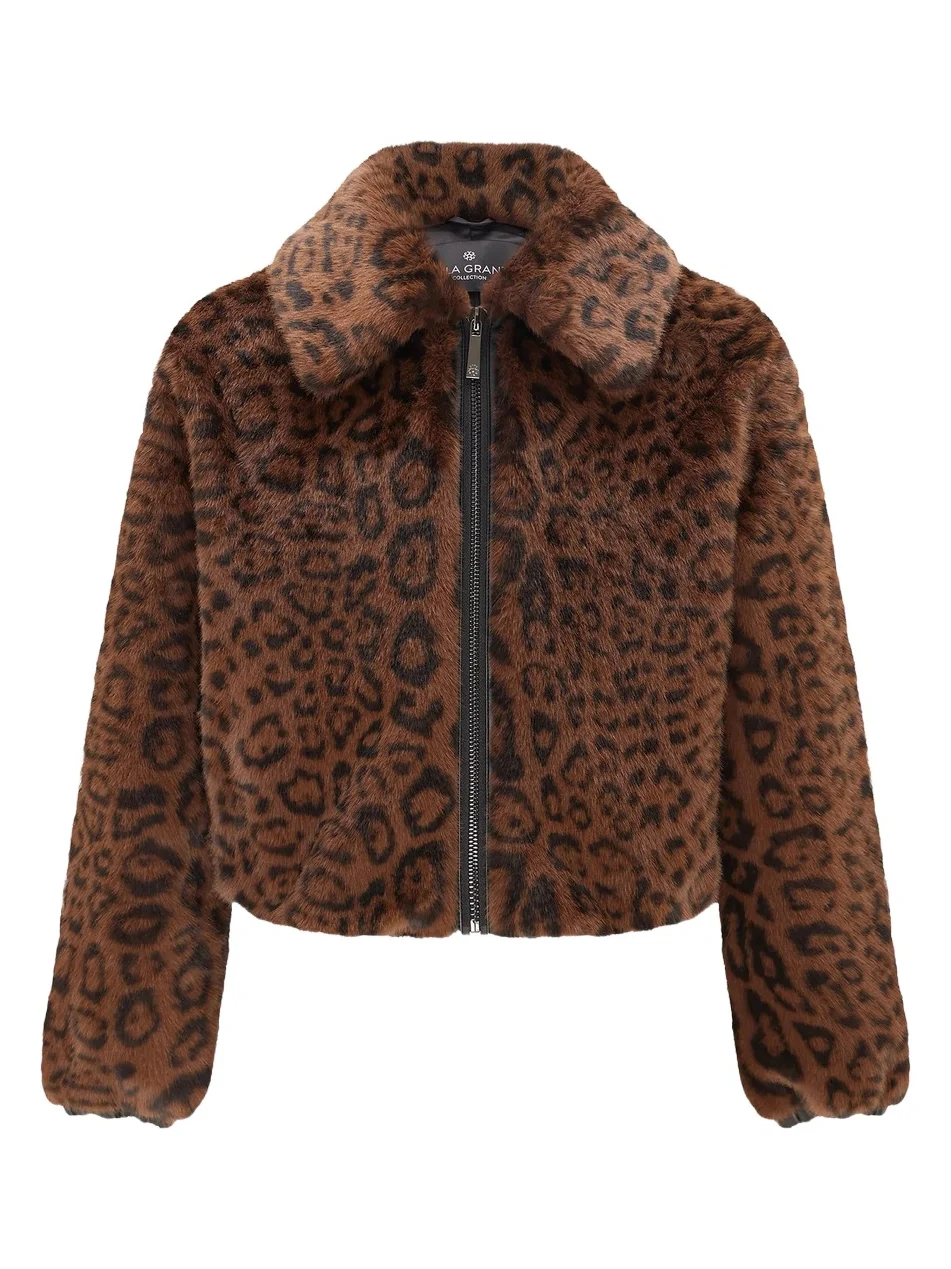 Lyla Grant Women's Fur-Free Mink (Faux Fur) Jacket