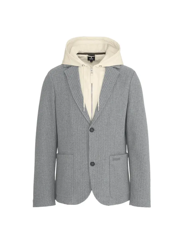 Mackage Men's Wells 2-in-1 Brushed Knit Blazer