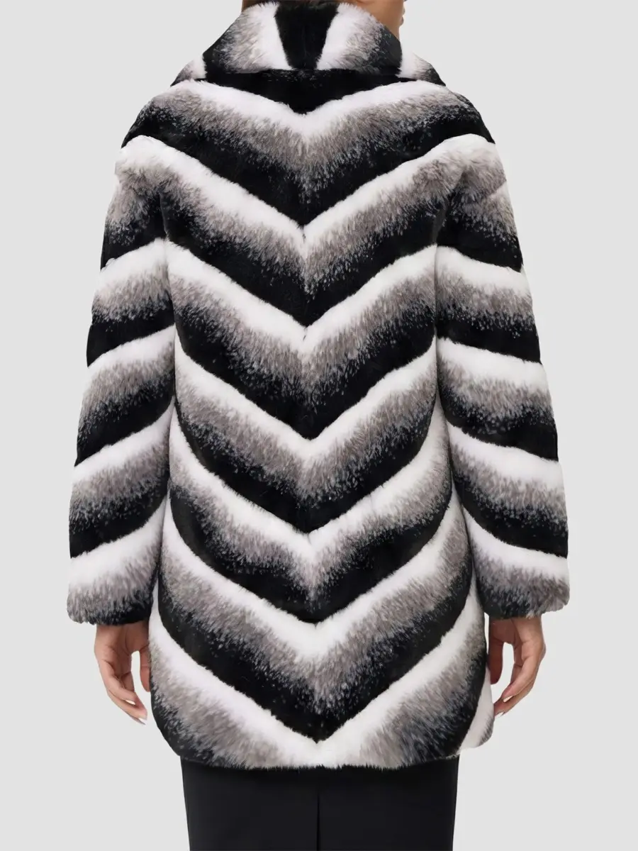Lyla Grant Women's Faux Fur Chinchilla Stroller | Thumbnail 5 Lyla Grant Women's Faux Fur Chinchilla Stroller | Thumbnail 5
