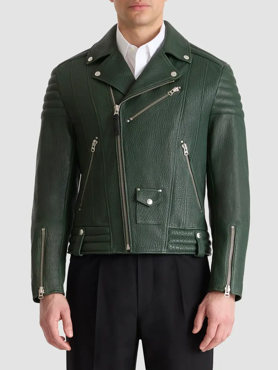 Mackage Men's Kenneth Leather Moto Jacket | Thumbnail 4