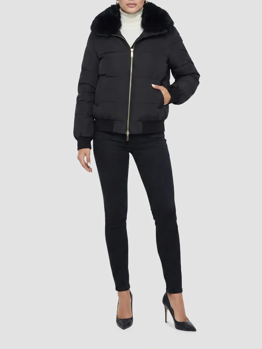 Gorski Women's Quilted Down Coat | Thumbnail 2