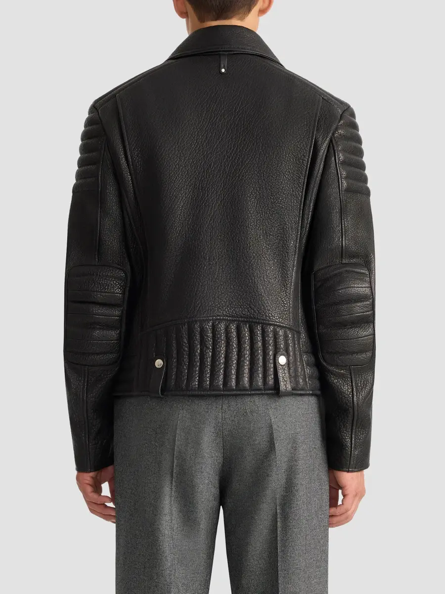 Mackage Men's Kenneth Leather Moto Jacket | Thumbnail 3