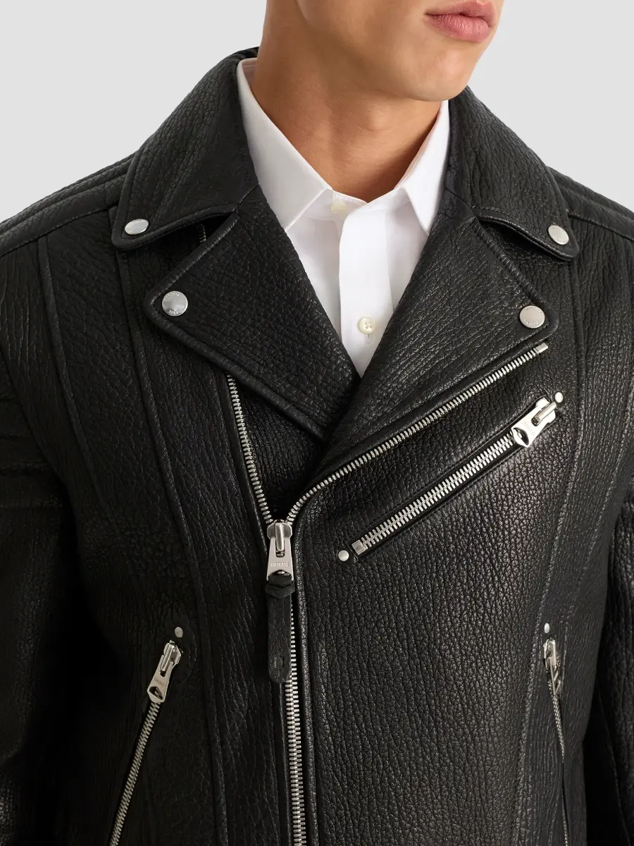 Mackage Men's Kenneth Leather Moto Jacket | Thumbnail 5