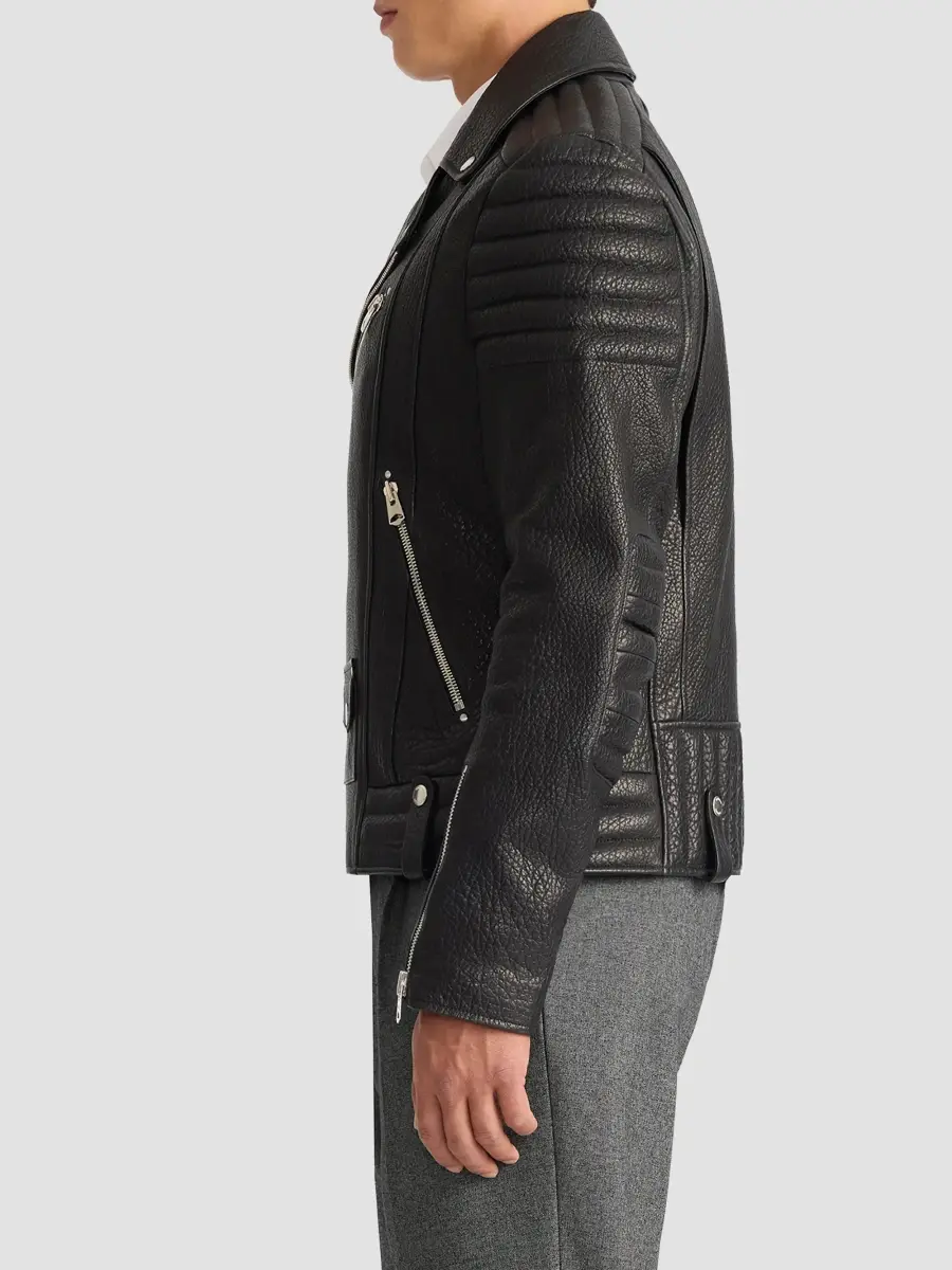 Mackage Men's Kenneth Leather Moto Jacket | Thumbnail 8