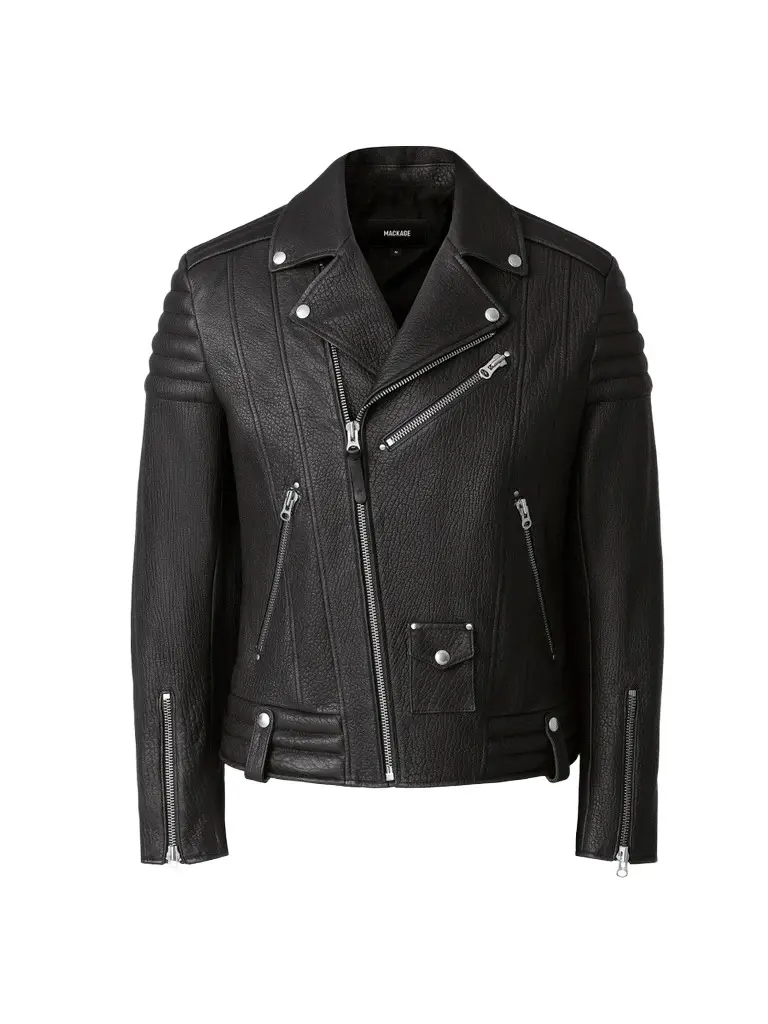 Mackage Men's Kenneth Leather Moto Jacket