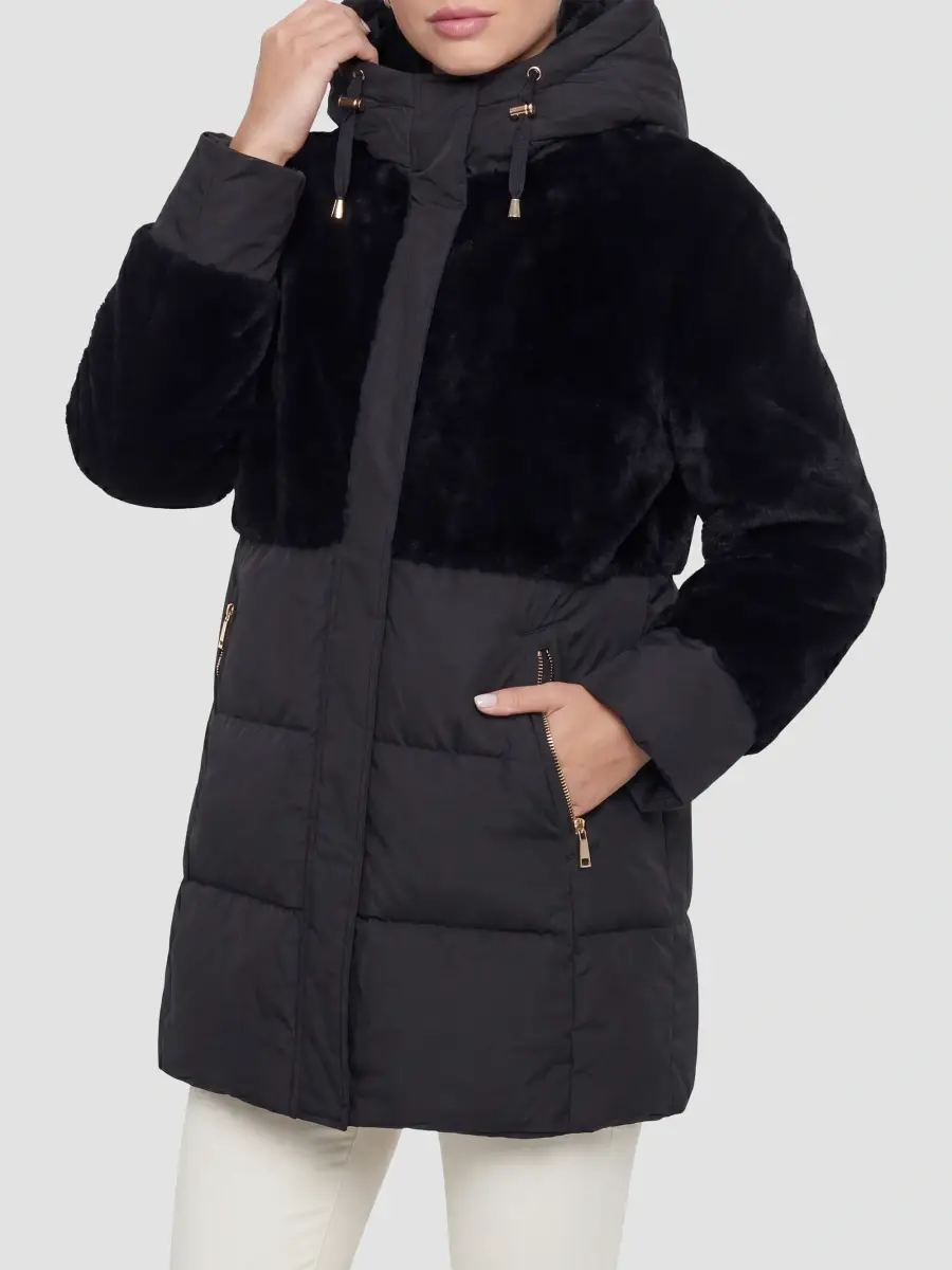Gorski Women's Select Shearling Lamb Quilted Down Parka | Thumbnail 6 Gorski Women's Select Shearling Lamb Quilted Down Parka | Thumbnail 6