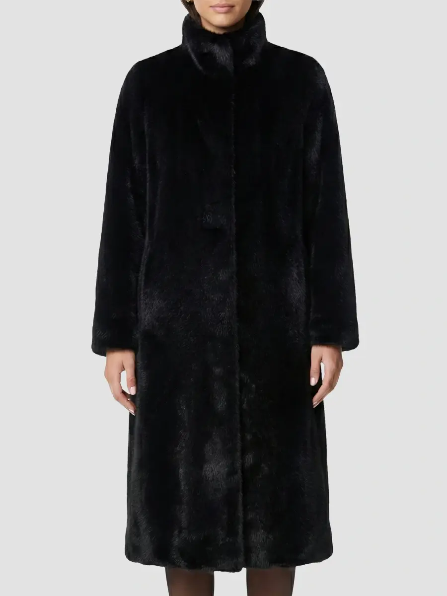 Lyla Grant Women's Faux Fur Mink Reversible Coat | Thumbnail 3 Lyla Grant Women's Faux Fur Mink Reversible Coat | Thumbnail 3