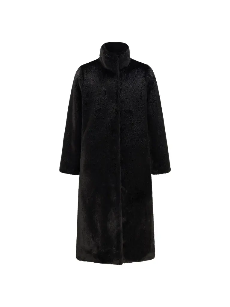 Lyla Grant Women's Faux Fur Mink Reversible Coat