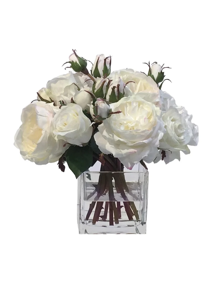 Winward Home Newness Artificial Mix Rose Floral Arrangement