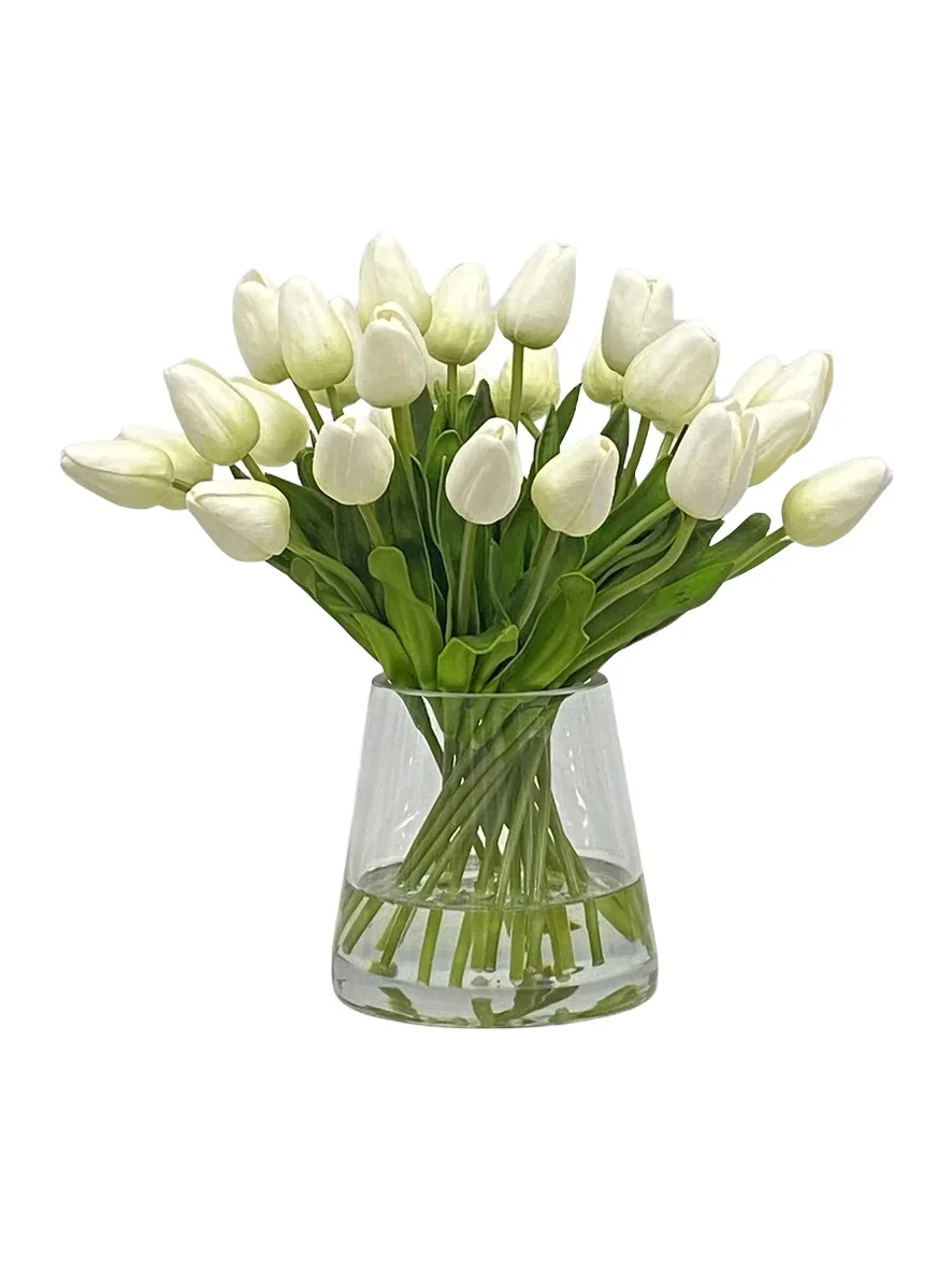 Winward Home Newness Artificial Tulip Floral Arrangement
