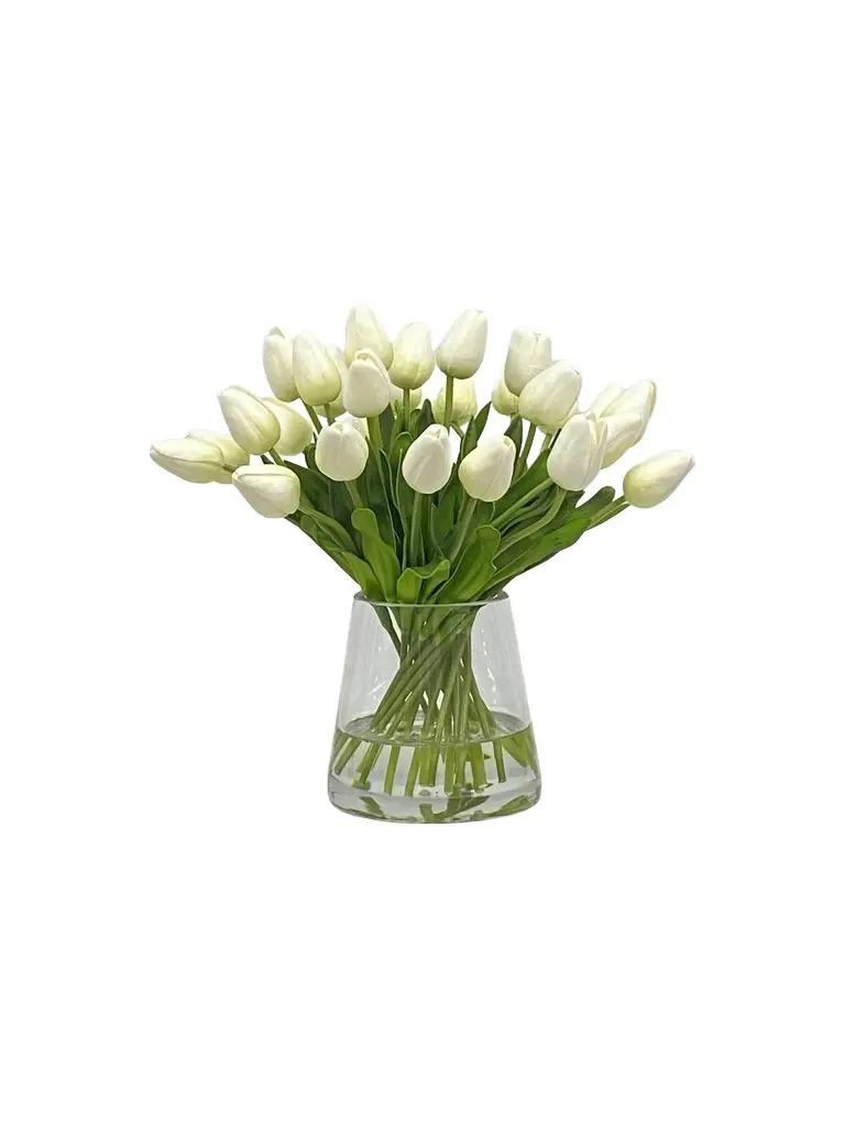 Winward Home Newness Artificial Tulip Floral Arrangement