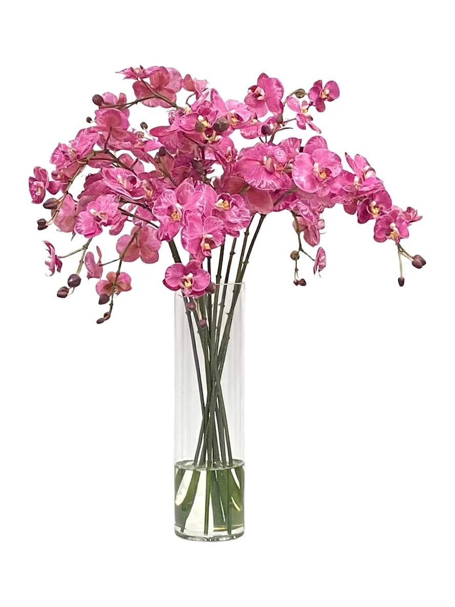 Winward Home Newness Artificial Orchid Floral Arrangement