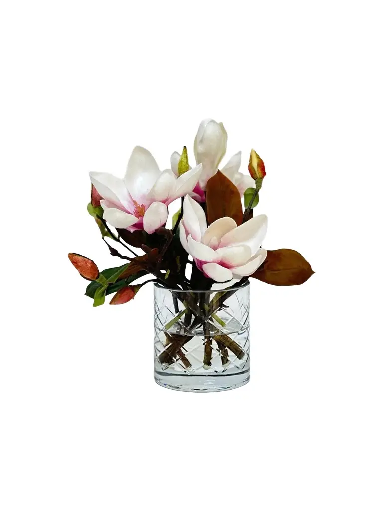 Winward Home Newness Artificial Tree Magnolia Floral Arrangement