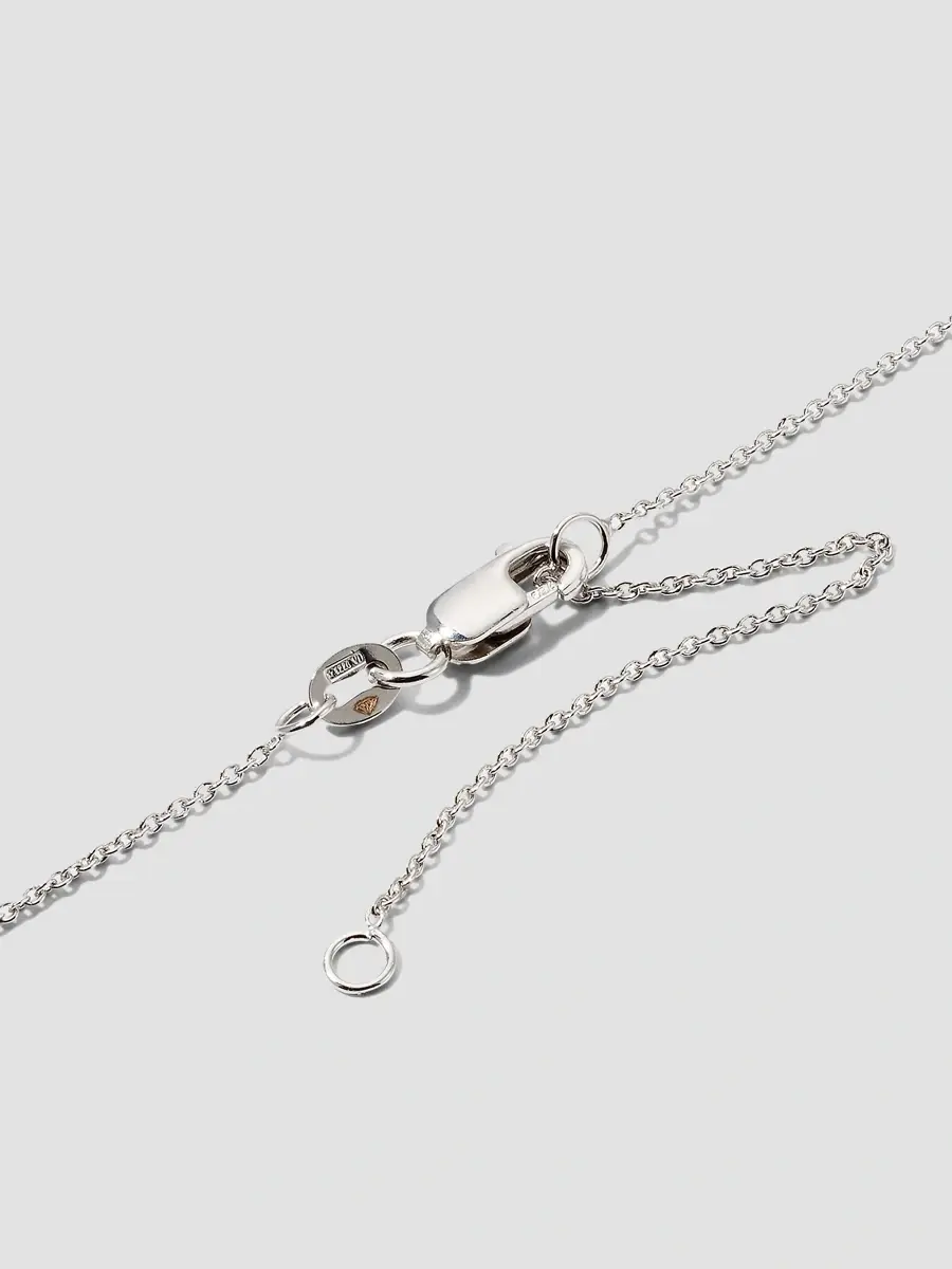 Roberto Coin Women's 18K White Gold & 0.14 TCW Diamond Sailboat Pendant Necklace | Thumbnail 4