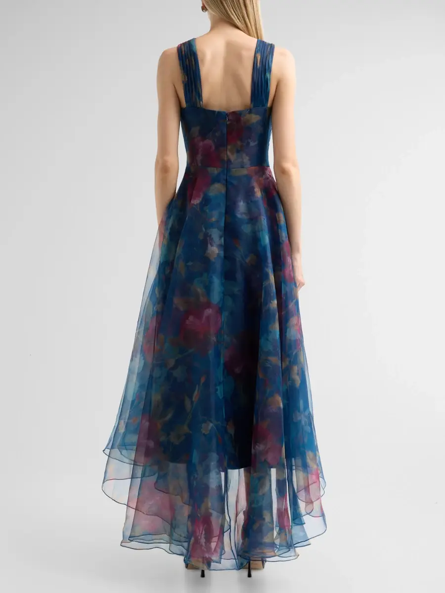 THEIA Women's Luana Organza High-Low Gown | Thumbnail 3 THEIA Women's Luana Organza High-Low Gown | Thumbnail 3