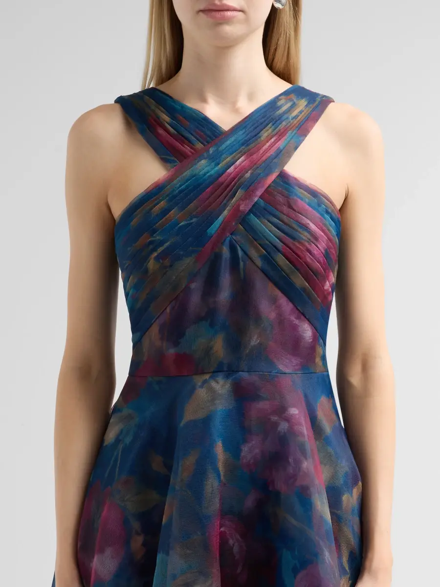 THEIA Women's Luana Organza High-Low Gown | Thumbnail 5 THEIA Women's Luana Organza High-Low Gown | Thumbnail 5