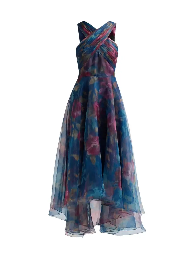 Women's Luana Organza High-Low Gown Women's Luana Organza High-Low Gown