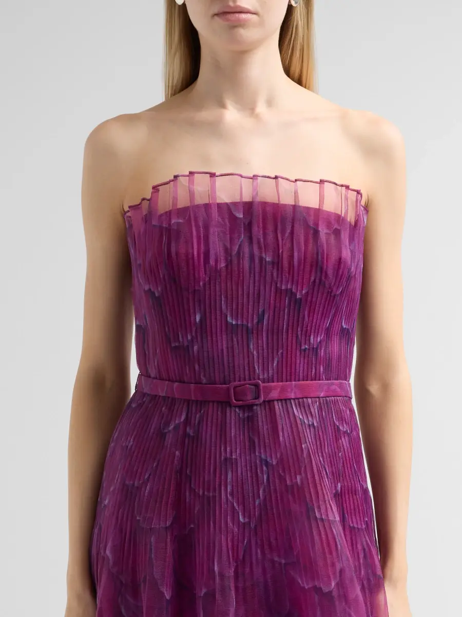 THEIA Women's Ivana Printed Organza Gown | Thumbnail 5 THEIA Women's Ivana Printed Organza Gown | Thumbnail 5