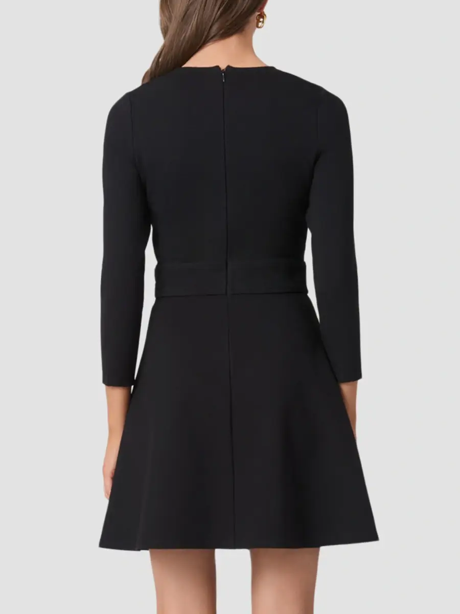 Shoshanna Women's Rachel Chainlink A-Line Mini Dress | Thumbnail 3 Shoshanna Women's Rachel Chainlink A-Line Mini Dress | Thumbnail 3